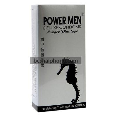 Bao Cao Su Chống Xuất Tinh Sớm Power Men Longer Plus