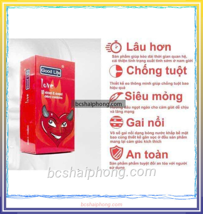 Tại sao nên chọn mua Good Life Love tại shop bao cao su Hải Phòng?