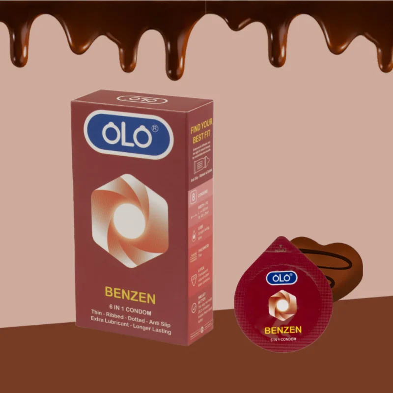 Bao cao su OLO Benzen 6 in 1 – Đỉnh cao bảo vệ, bùng nổ cảm xúc, kéo dài cuộc yêu