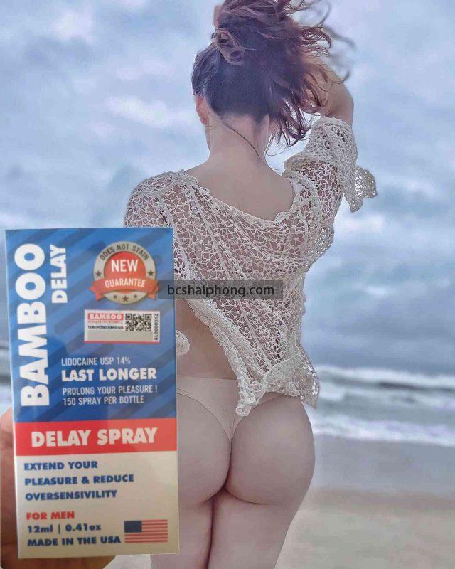 Xịt chống xuất tinh sớm Bamboo Delay Spray USA