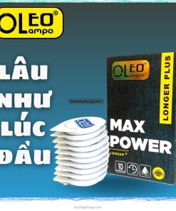 Bao cao su Oleo Lampo Max Power Gai Nổi Kéo Dài – Bứt phá phong độ, đánh thức cảm xúc cực khoái