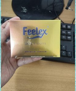 Bao cao su Feelex gan gai nhieu gel boi tron Hop 10 bcs 4.jpg
