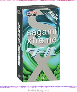 Bao cao su Sagami Xtreme Spearmint Bac Ha Mat Lanh 5 1.jpg