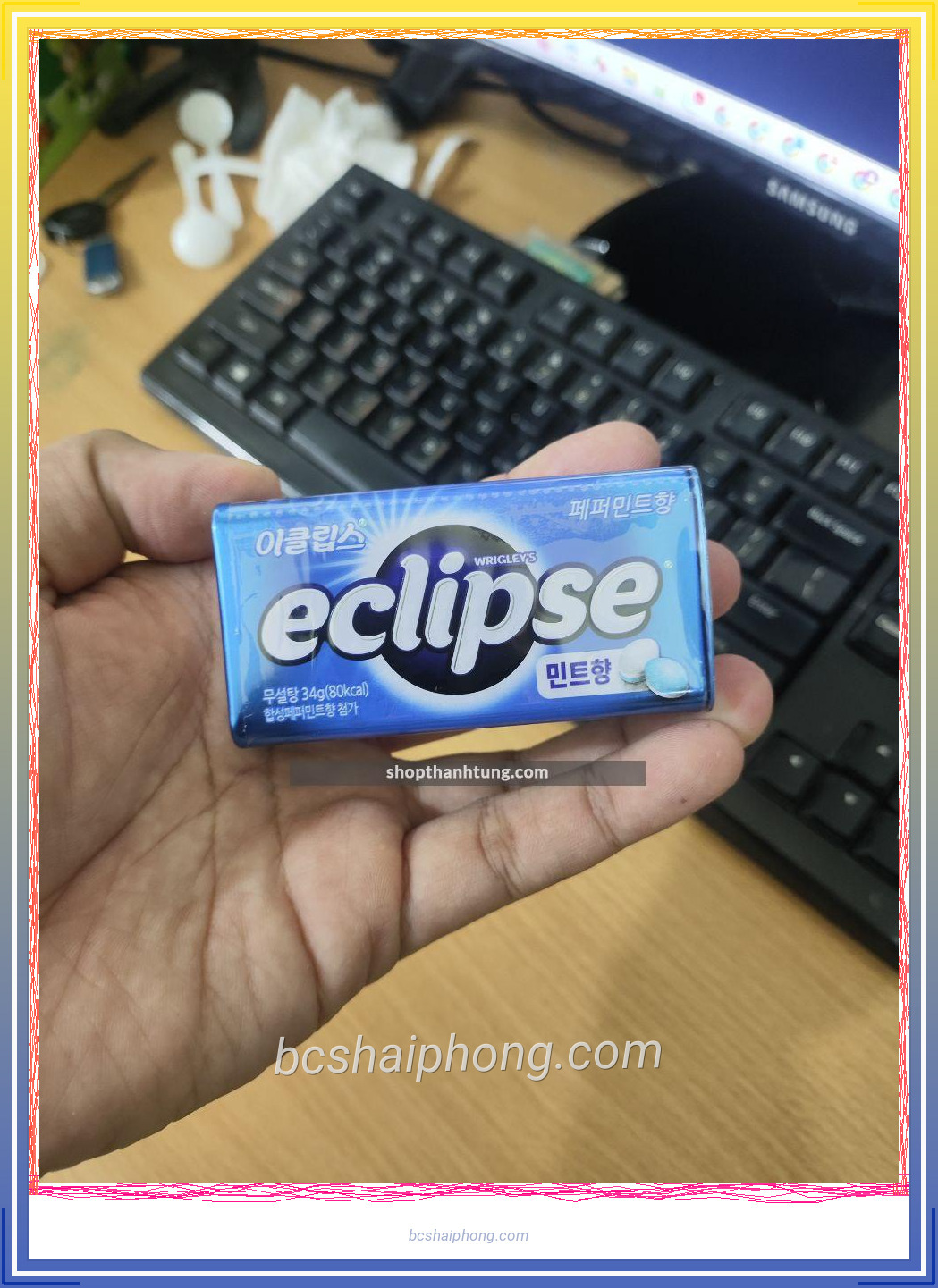 Keo ngam phong the huong bac ha eclipse Han Quoc 2.jpg