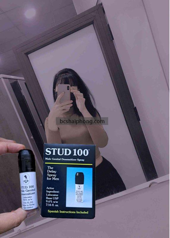 Giới thiệu tổng quan về chai xịt Stud 100