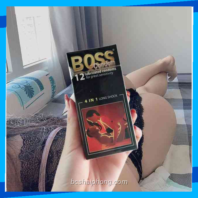 Hình ảnh bao cao su boss 153 được trình bày rõ ràng