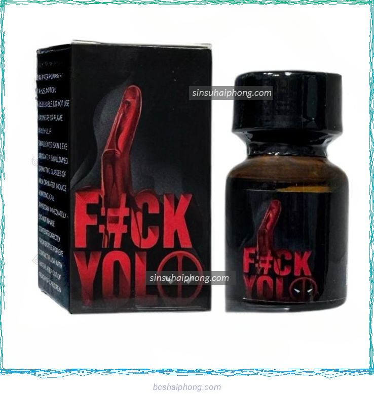 Poppers Fvck Yolo 10ml Thái Lan