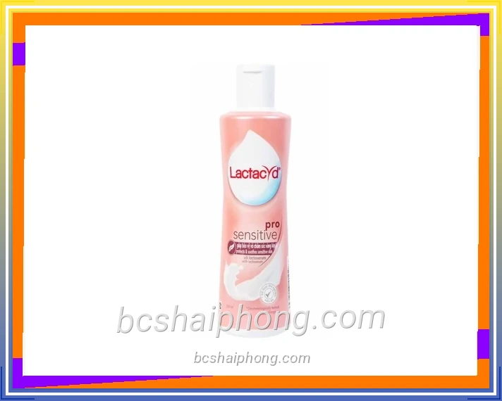 Dung dich ve sinh phu nu nam gioi lactacyd được thể hiện sinh động