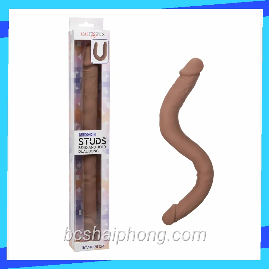 California exotics silicone studs bend and hold dual dong dildo 16 singapore