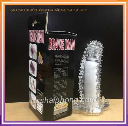Bao cao su don den rung dau gai khung brave man dep moi goc doc