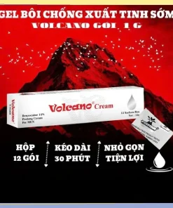 Kem boi chong xuat tinh som volcano - shop đồ chơi tình dục