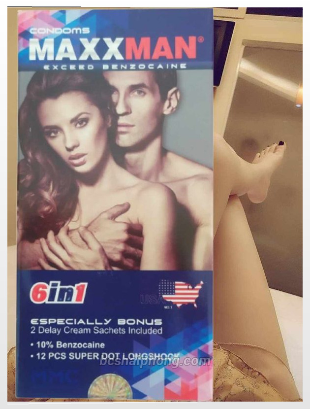 Bao cao su maxman 6in1 111 - shop đồ chơi tình dục