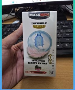 Bao Cao Su Maxxmen Invisible Siêu Mỏng Nhiều Gel, Hương Hoa Anh Đào